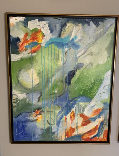 The World at Play, collage by Sharon Krulak