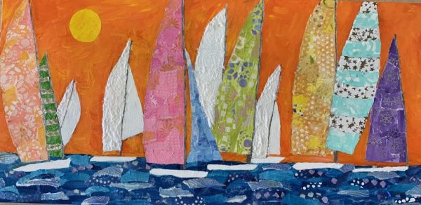 Sailor's Delight, by Sharon Krulak, collage artist