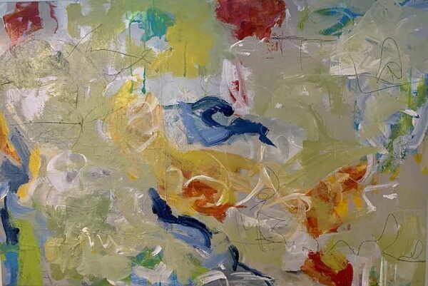 And In the Beginning, Abstract art by Sharon Krulak