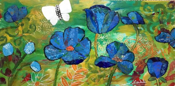 Blue Popplies