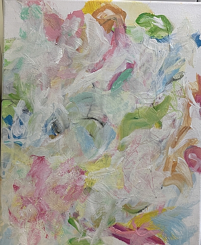 Annie I, 16 x 20 Mixed Media art by Sharon Krulak